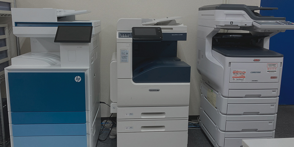 HP A3カラー複合機「MFP E786dn」を自社に導入しました！
