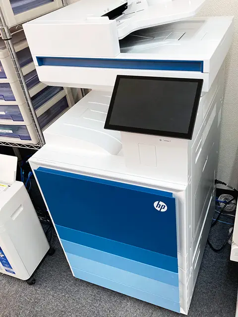 HP A3カラー複合機「E786dn」を自社に導入しました！
