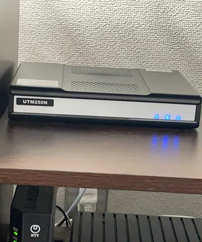 本日、下記お客様のご住所に、UTMを導入させていただきました。