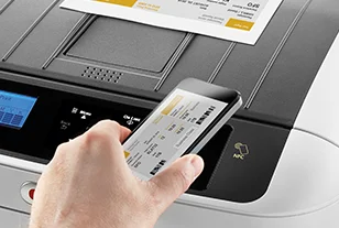 NFCとアプリでかんたんモバイル印刷